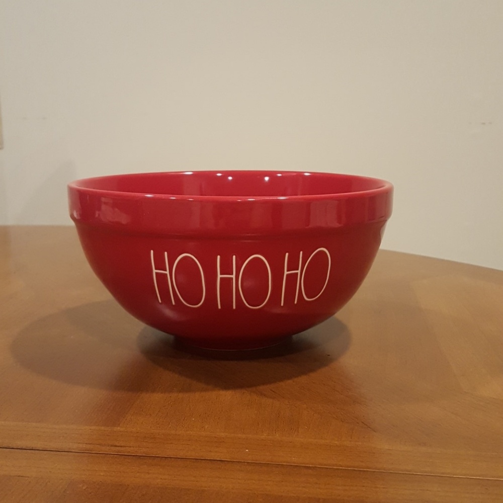 HO HO HO Rae Dunn Christmas bowl